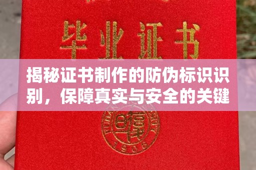 阿拉善盟揭秘证书制作的防伪标识识别，保障真实与安全的关键